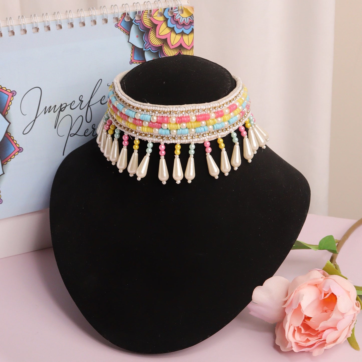 Gisele Buttoned Choker