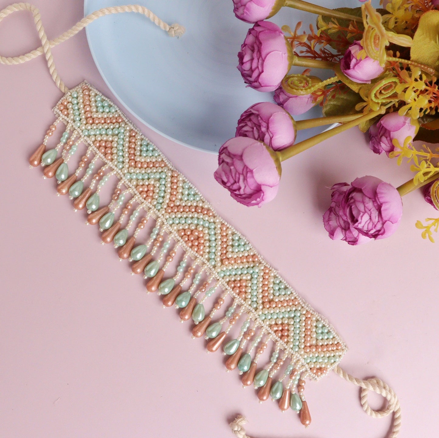 Cathy Beaded Choker