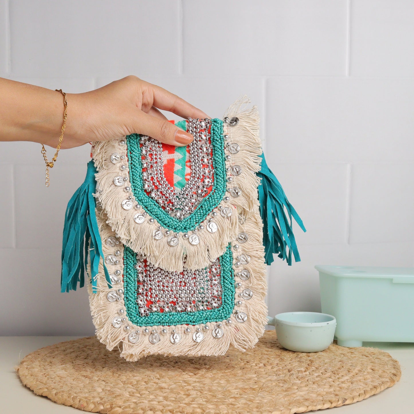 Sandra Goes Mobile Turquoise