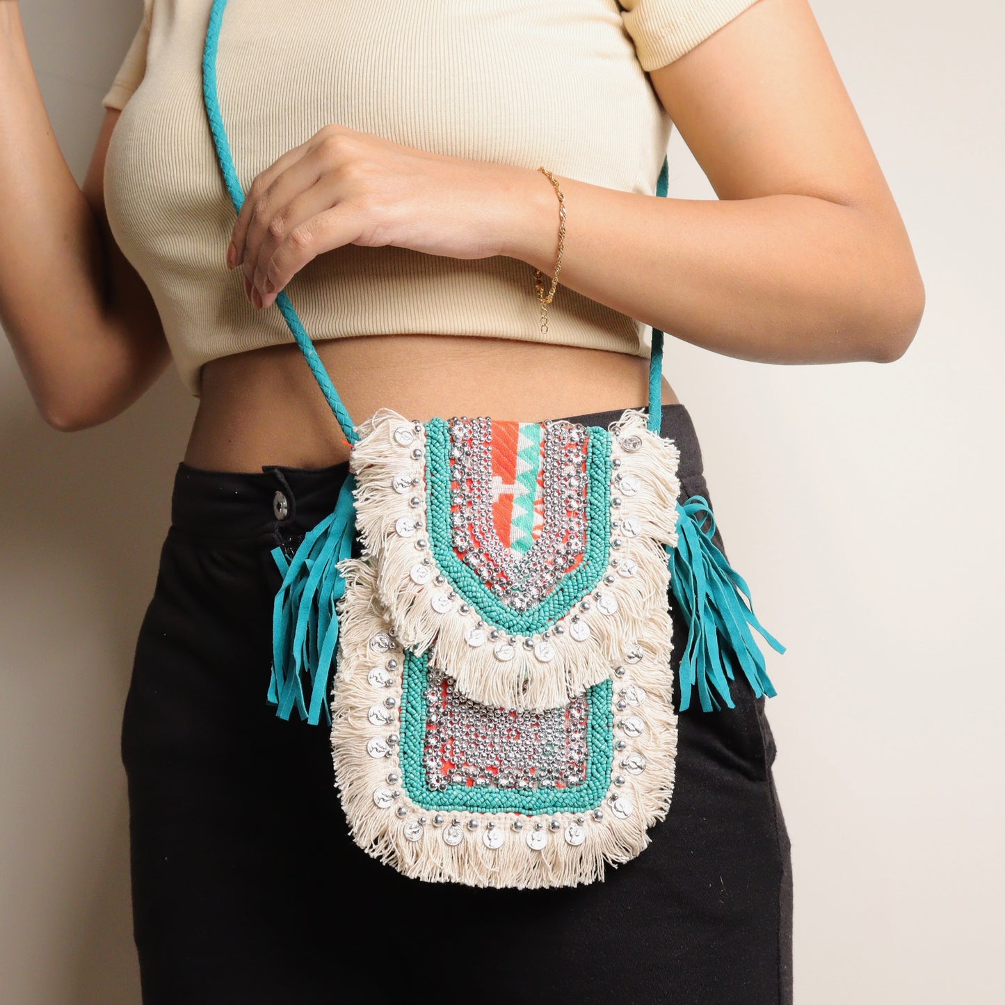 Sandra Goes Mobile Turquoise