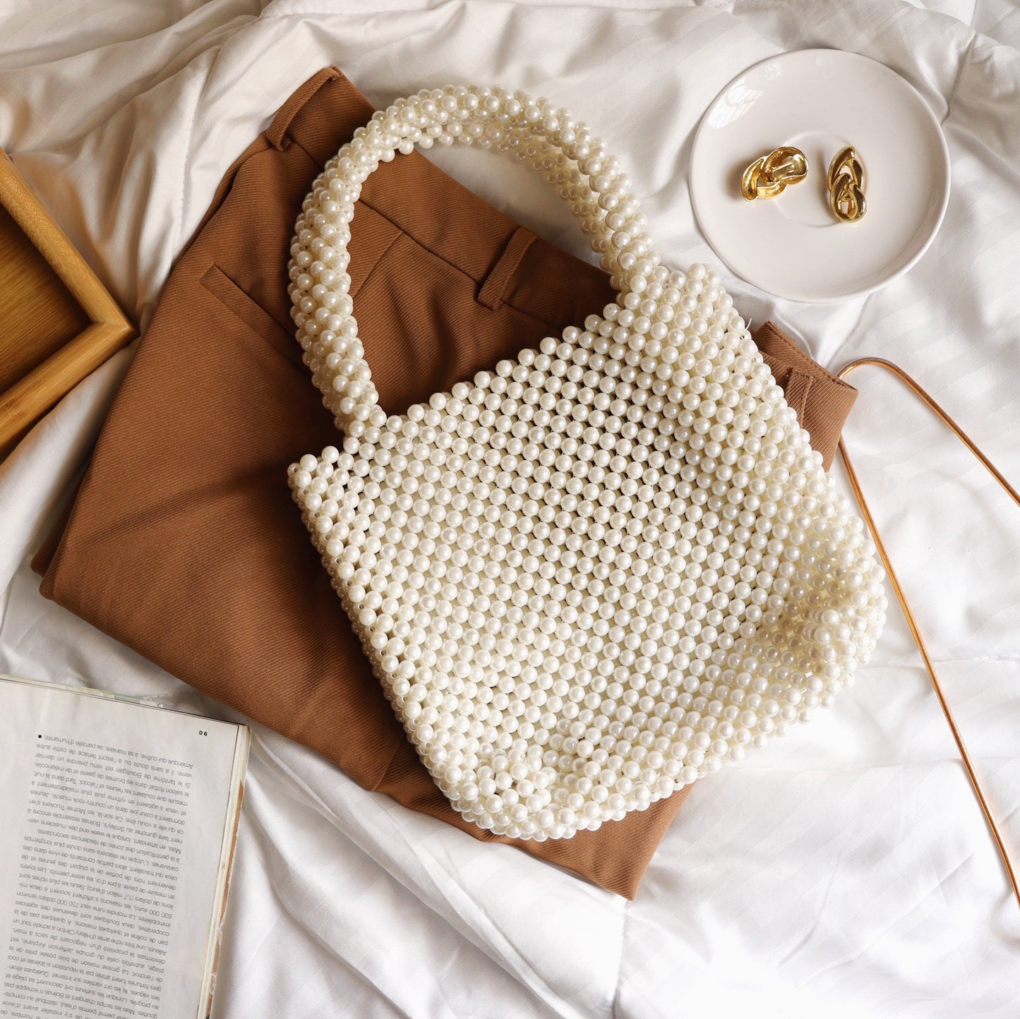 Cleopatra Pearl Bag