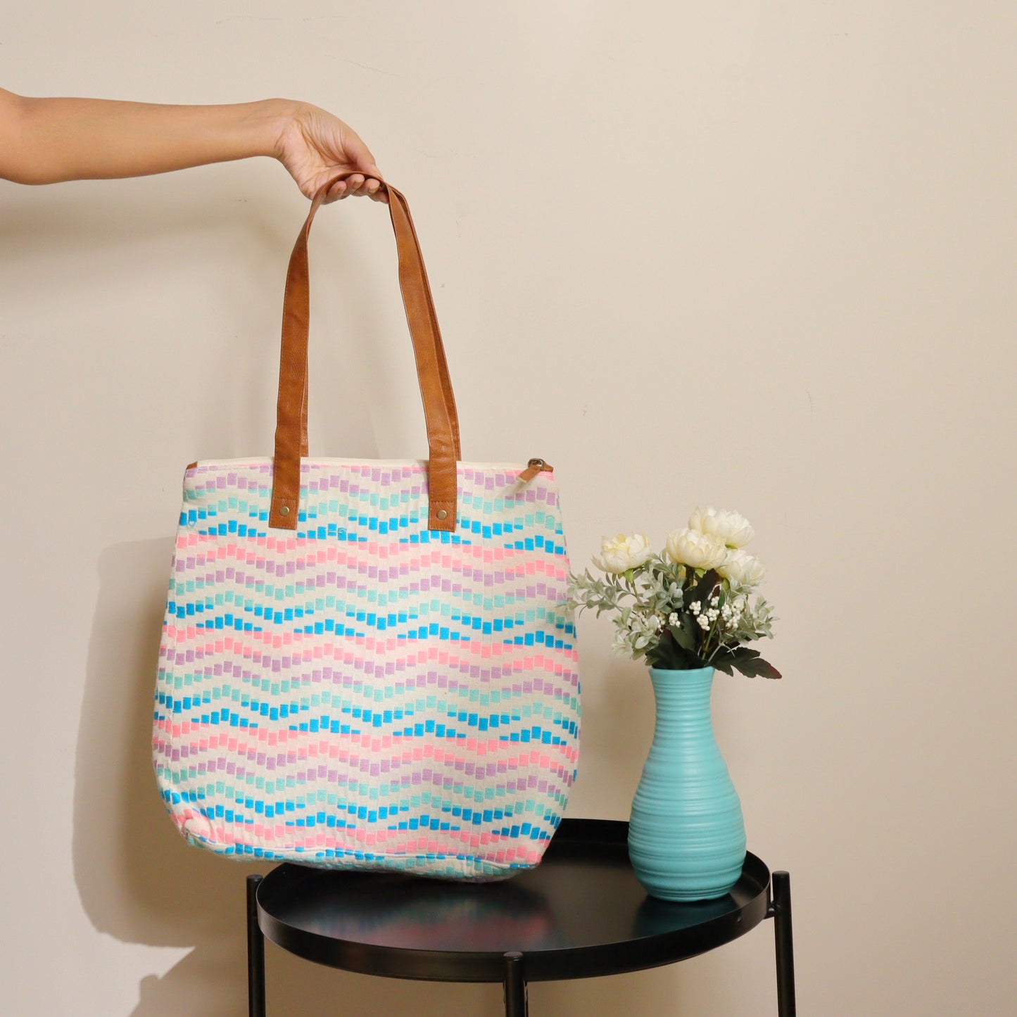 Blue Wave Sea Breeze Tote