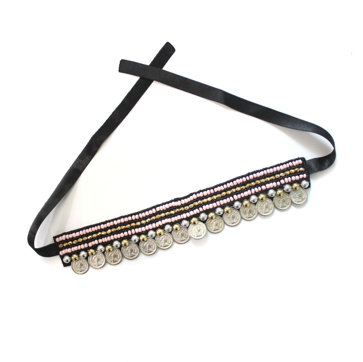 Pink Coin Choker