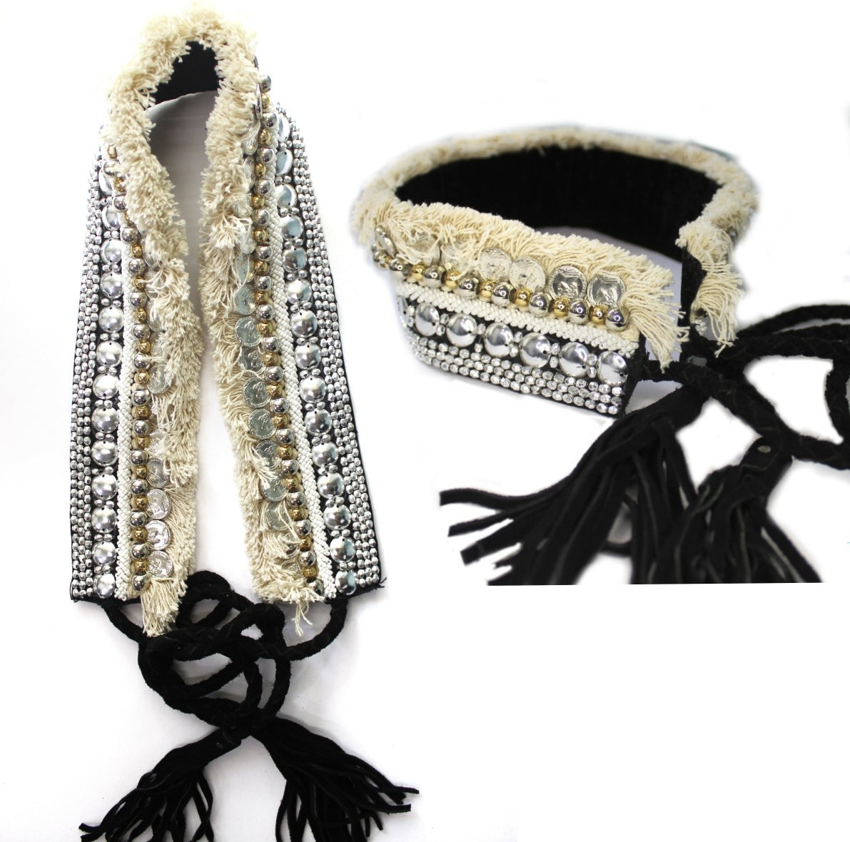 Bohemian Coin Waist Belt