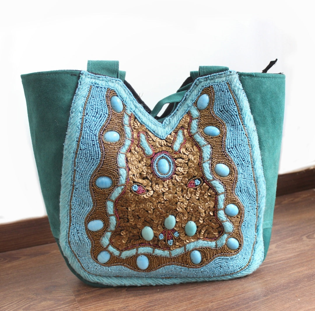 Tote Banjara10 - Suede Leather
