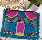Rangeela Bag - Turquoise & Pink Bohemian Sling
