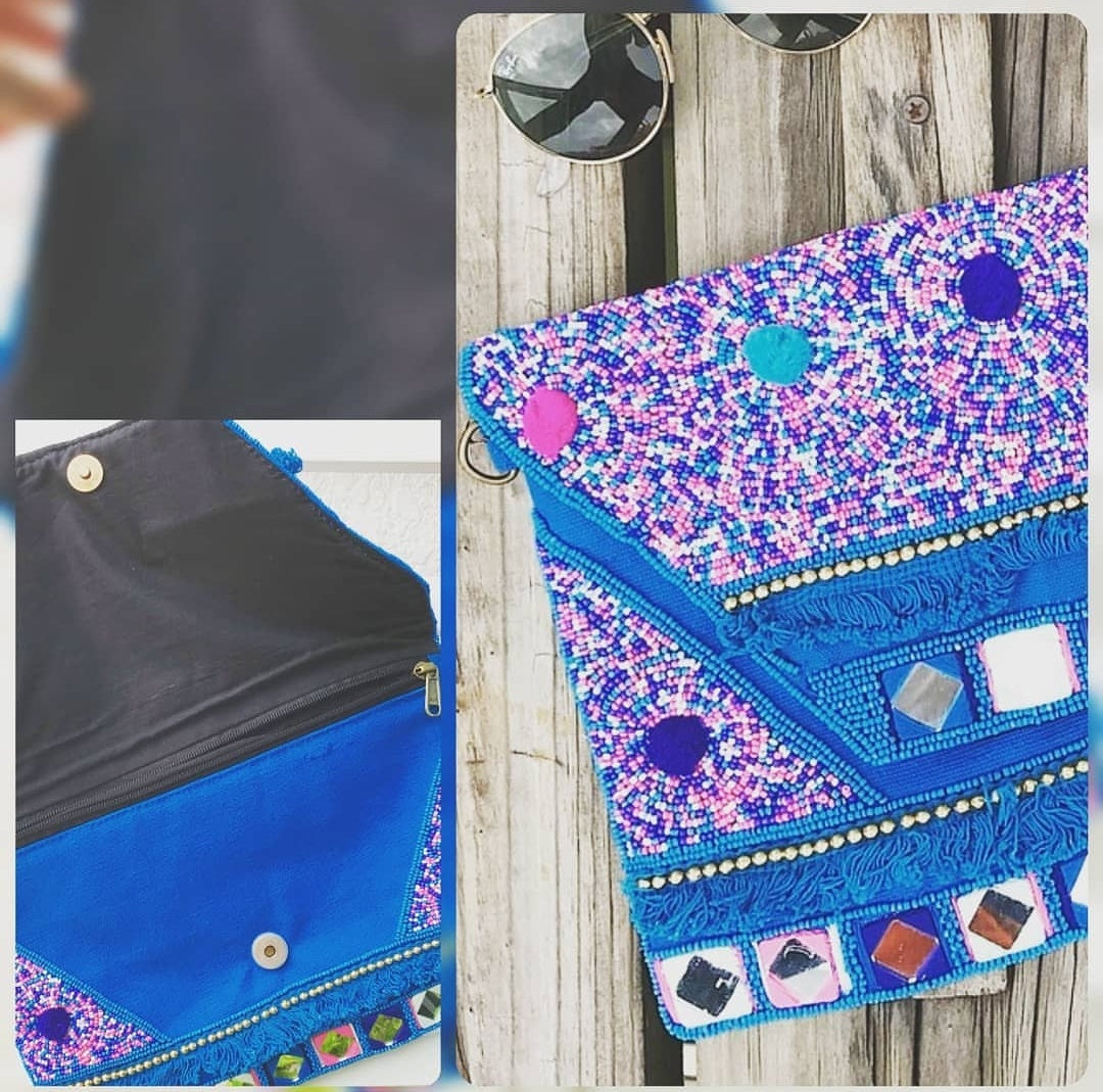 Siona Bohemian Clutch Boho Bag