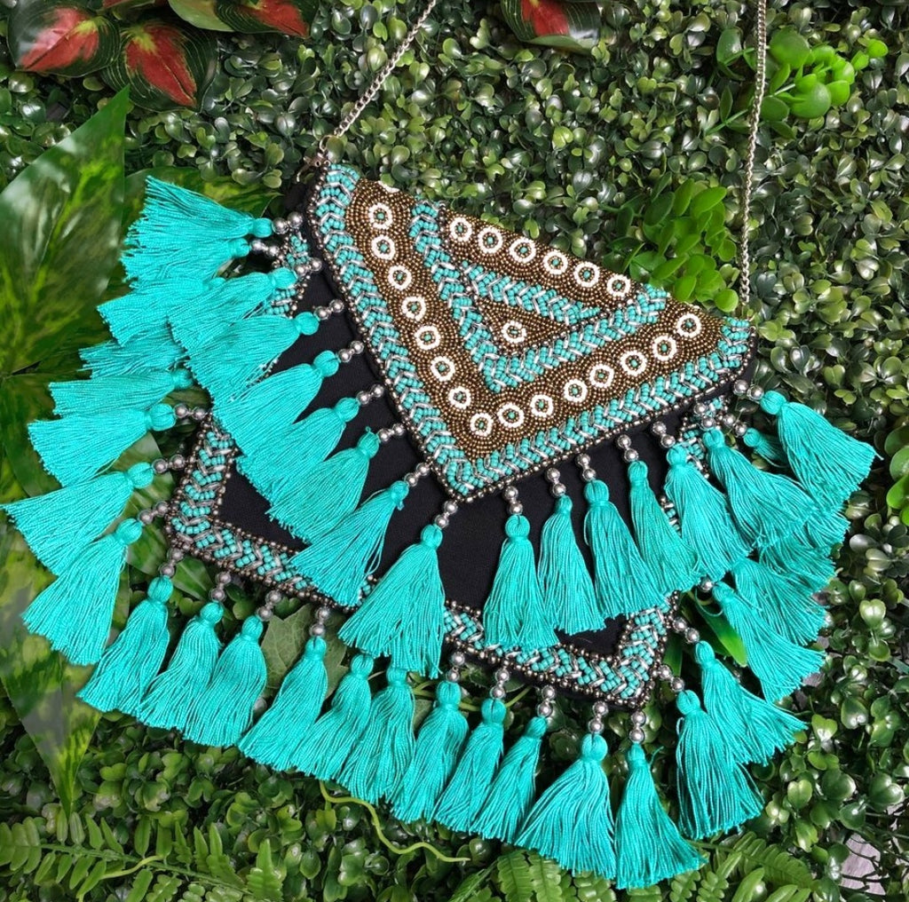 Cali Beaded Turquoise