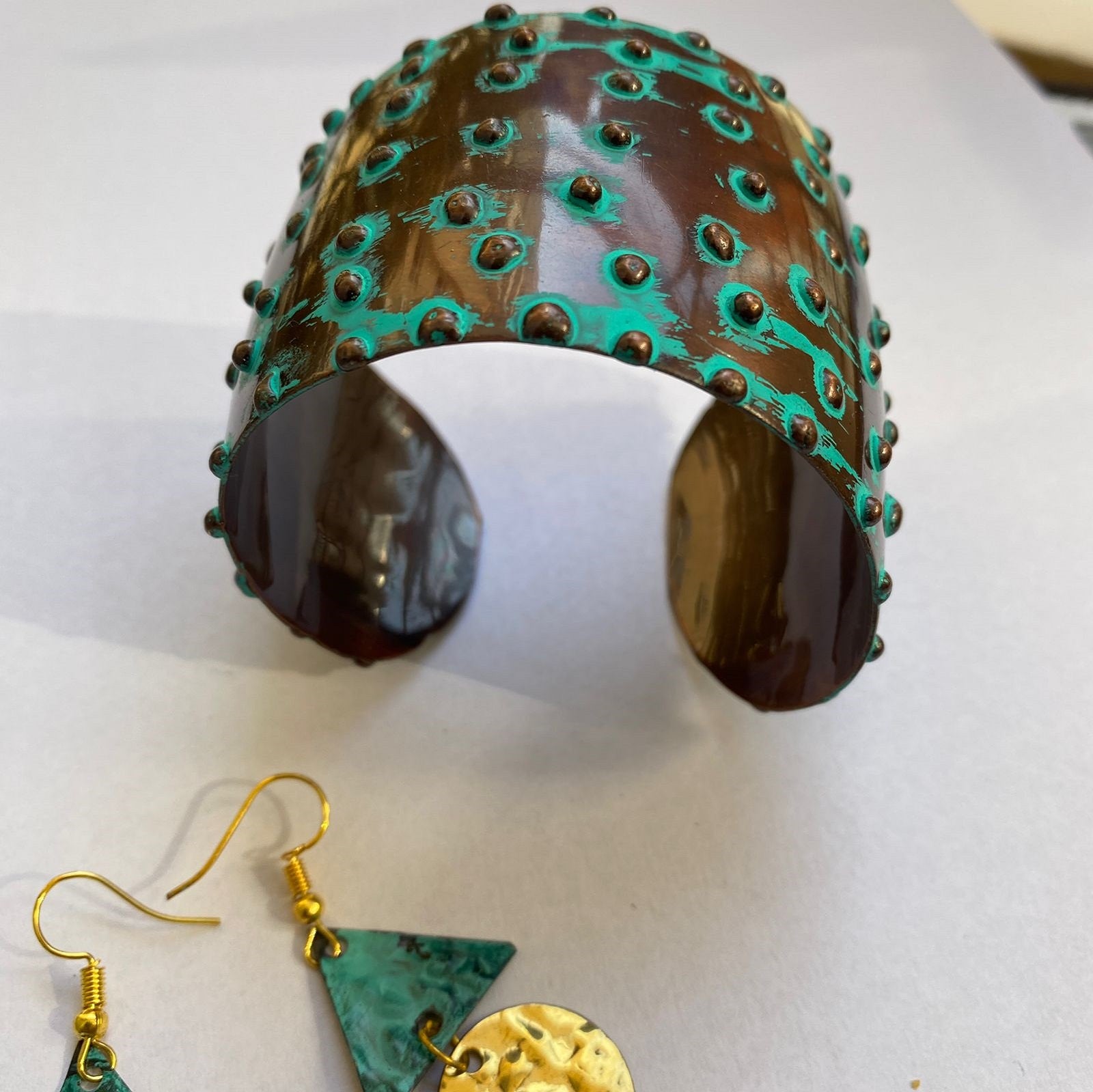 Bracelet & Earring Set : Turquoise