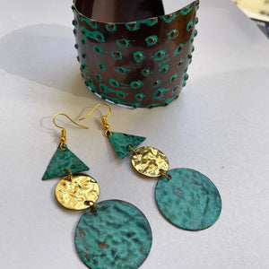 Bracelet & Earring Set : Turquoise