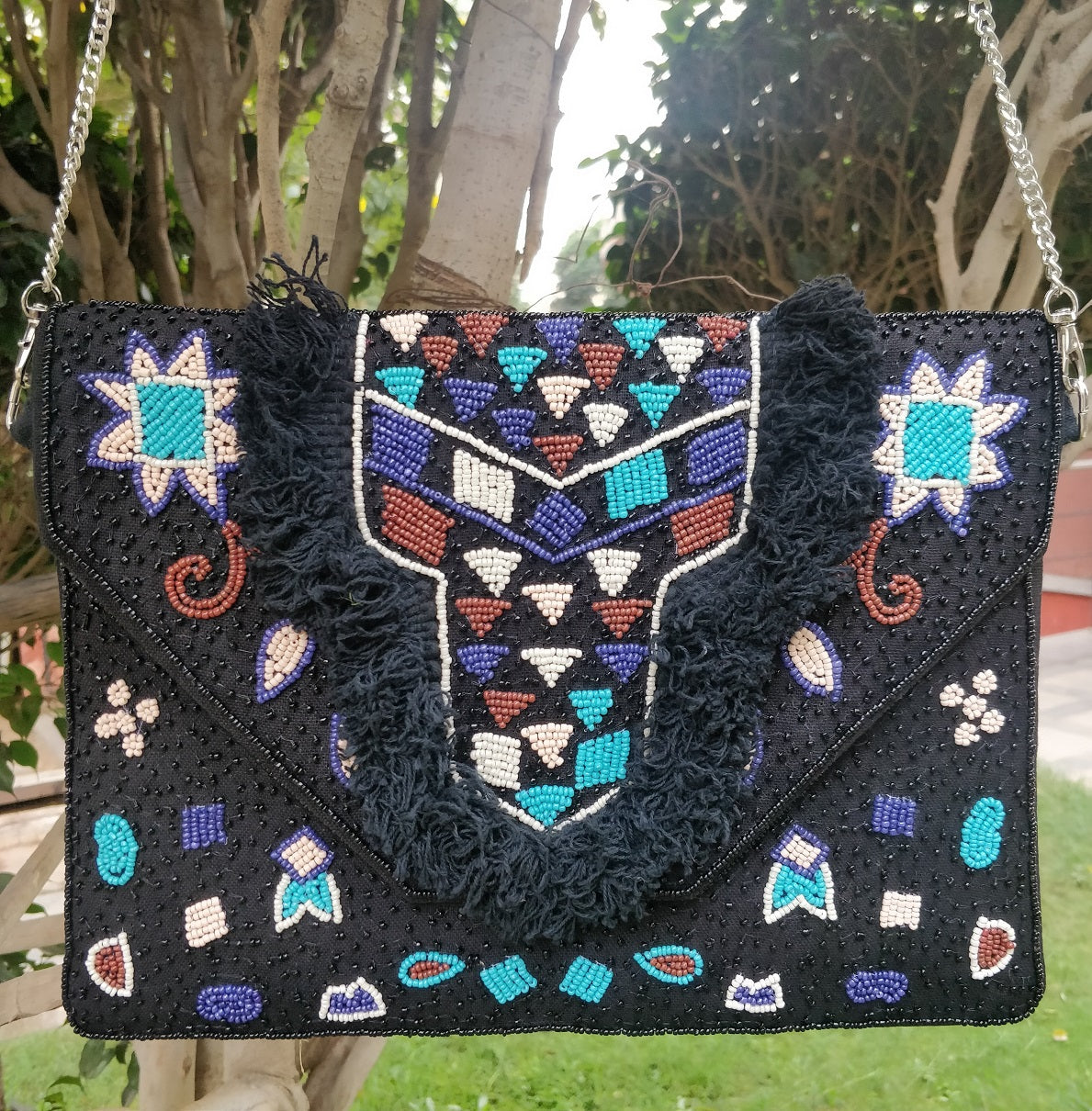 Black Beauty Bohemian Bag