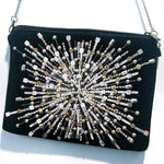 Tango Beaded Black Boho Bag