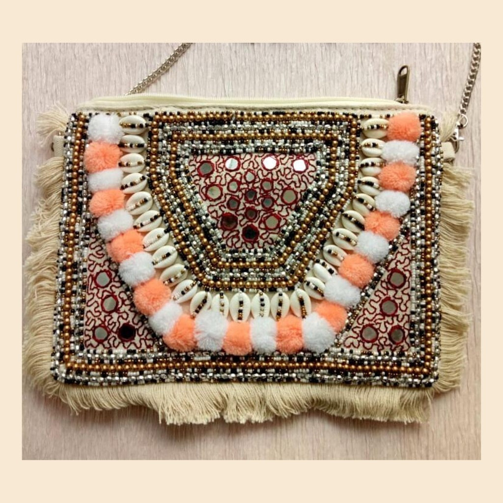 Daisy White Bohemian Sling