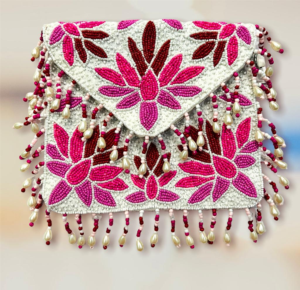 Cali Pink Beaded