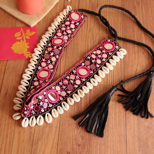 Pink Mirror Maniac Waist Belt