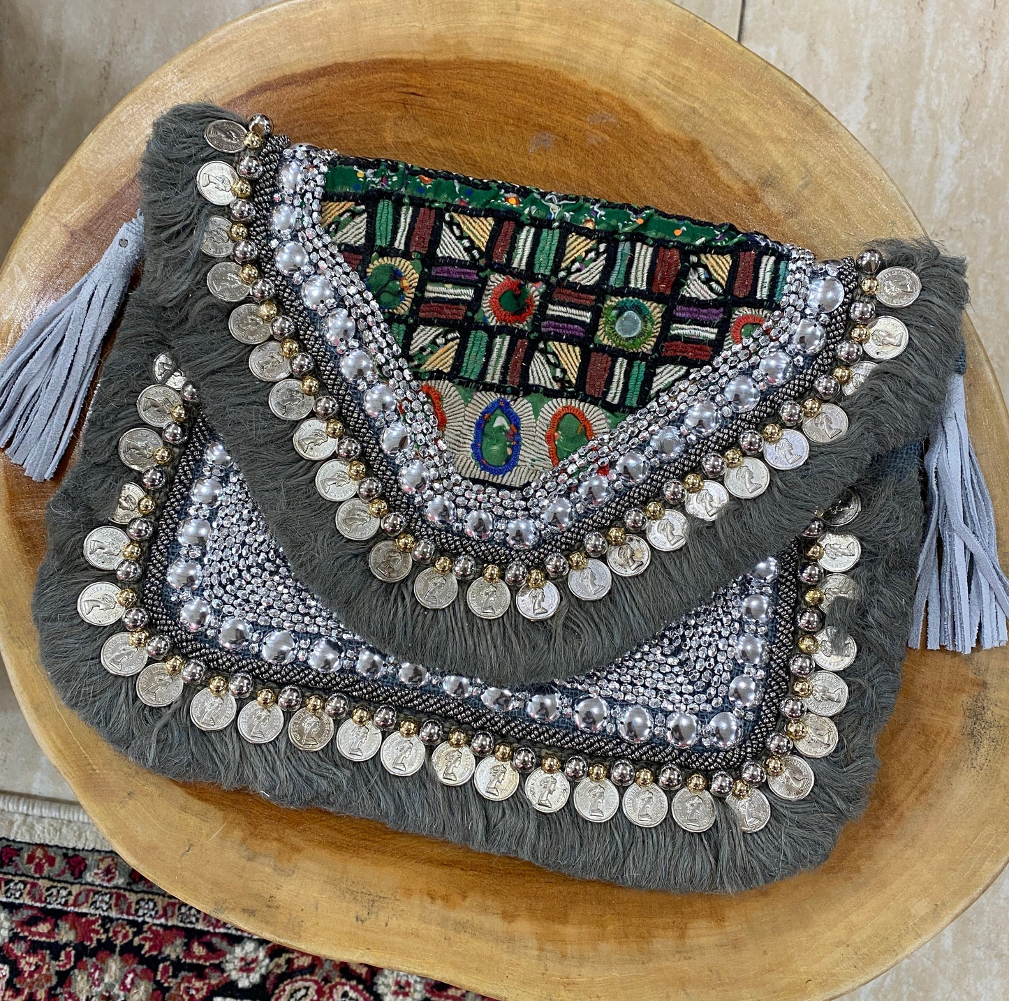Banjara Coin1-  Grey